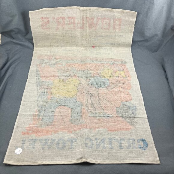 Bowler's Crying Towel Kitchen Tea Dish Cloth Vintage Gag Gift Man Cave 16x27" - Picture 6 of 6